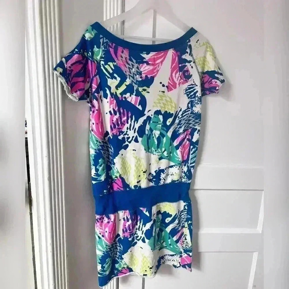 90s Y2K Diesel Colorful Romper Dress - Picture 3 of 4